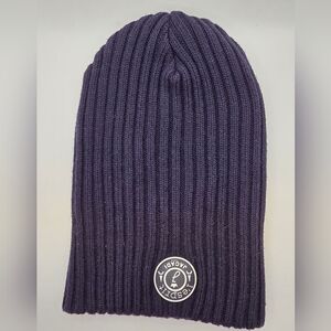 Jacadi Navy Ribbed Knit Beanie